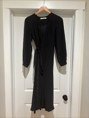Christy Dawn Elsa Silk Wrap Dress